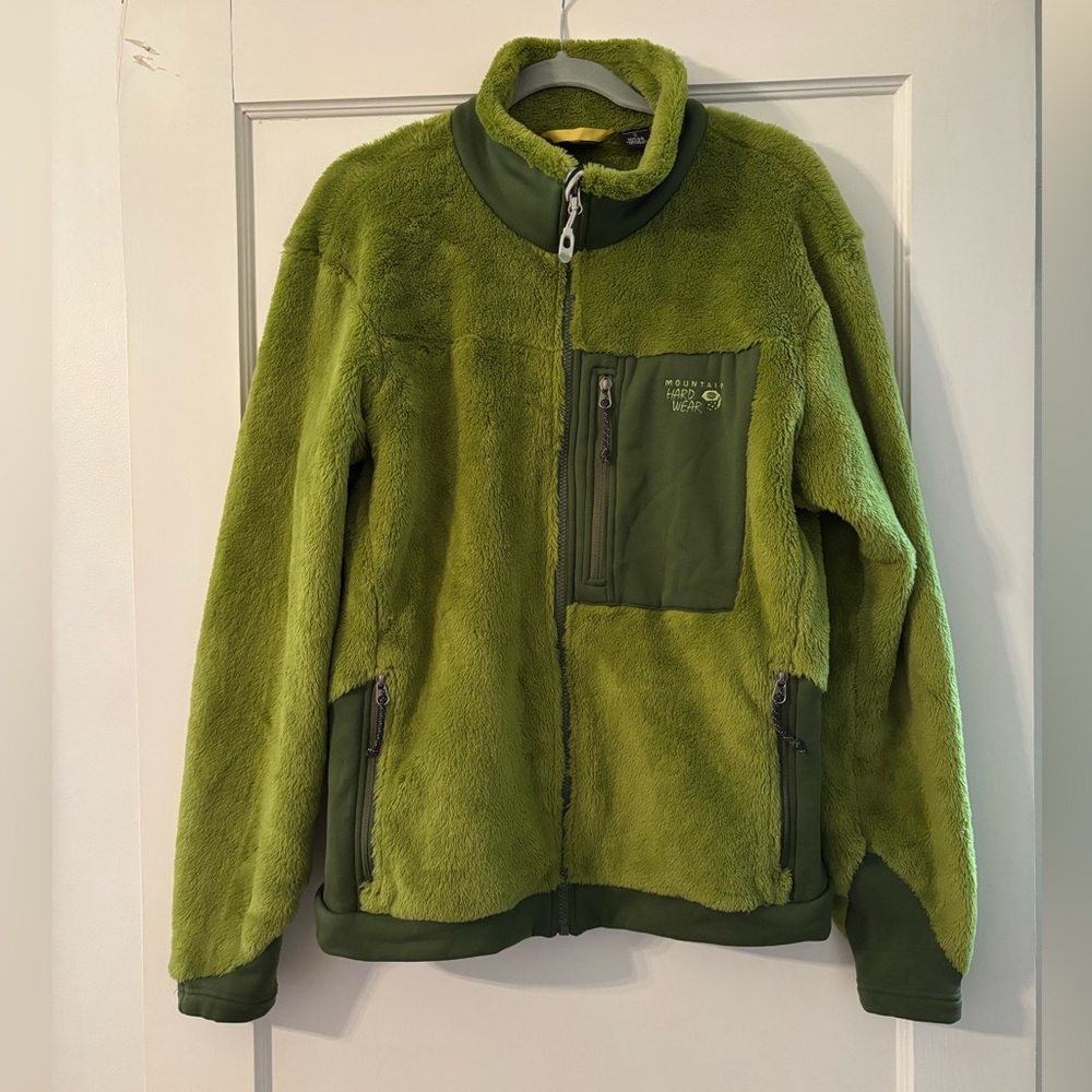 Mountain Hardware Women’s Green Fleece Jacket